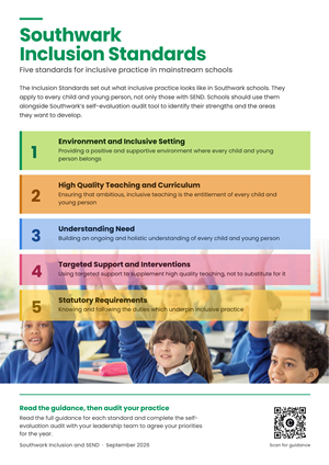 Inclusion Standards Poster